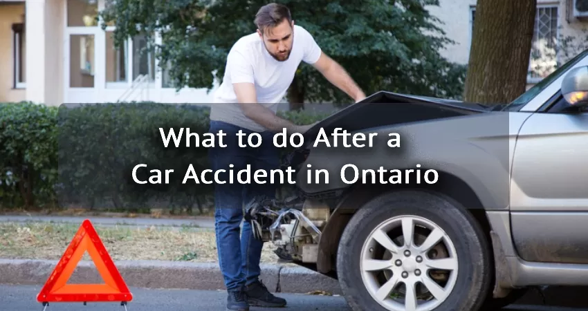 What to do after a car accident on ontario